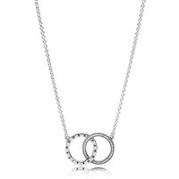 Collana Pandora Donna in Argento Zirconia 396235CZ-45 - 396235CZ-45